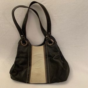 Tignanello Leather Handbag Tote 9x14x5 inches